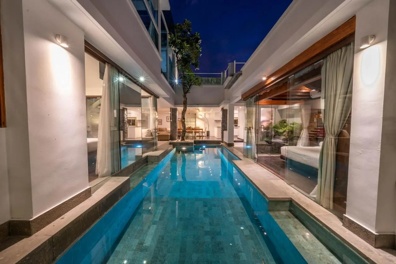 Villa Tykhe - Modern Balinese 4Br Pool Villa In Central Seminyak